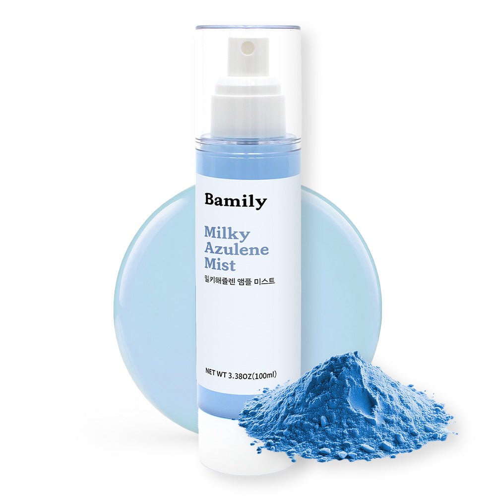BAMILY Milky Azulene Mist (Fragrance-Free) – Deep Hydration for Dry, Flaky Skin | Gentle Moisture Care for Dogs & Cats