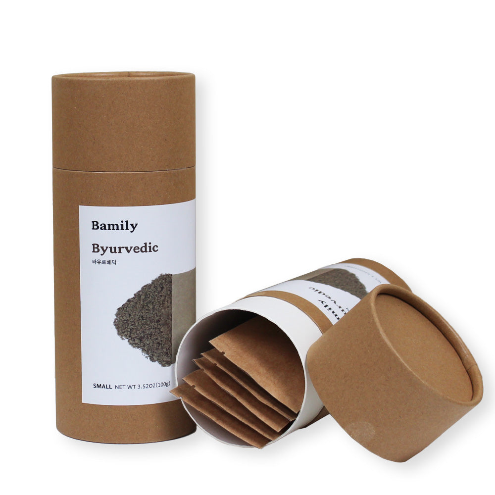 BAMILY Byurvedic Herbal Pack (S) – Pre-Bath Scrub Cream for Dogs & Cats | Exfoliating Herbal Care for Dry, Flaky Skin